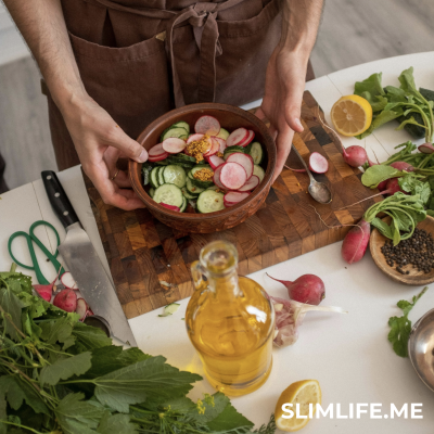 Auf Fett verzichten und abnehmen